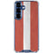 Latvia Flag Distressed Galaxy S25 Clear Case
